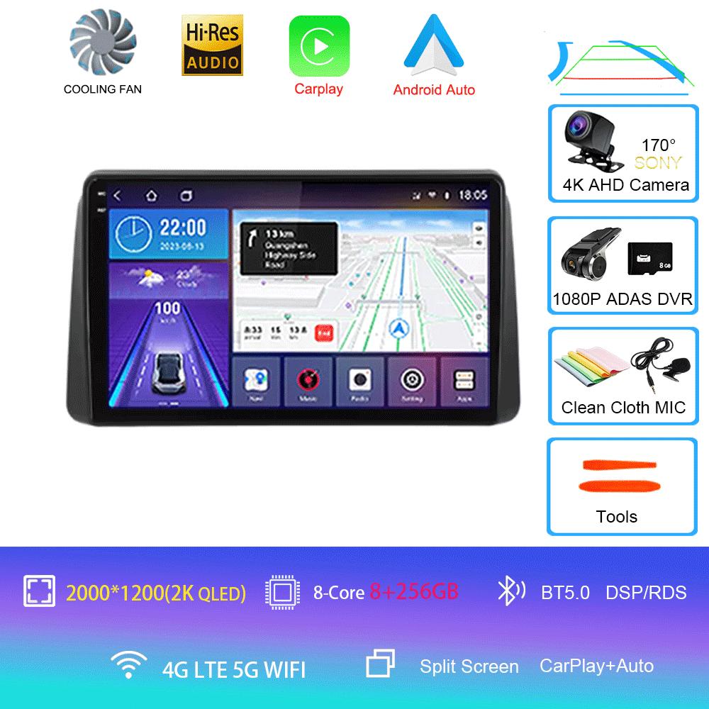 For Chrysler Town&Country 2011-2016 2 Din Android 14 Car Radio Video Player GPS Multimedia Stereo Head Unit Bluetooth5.0