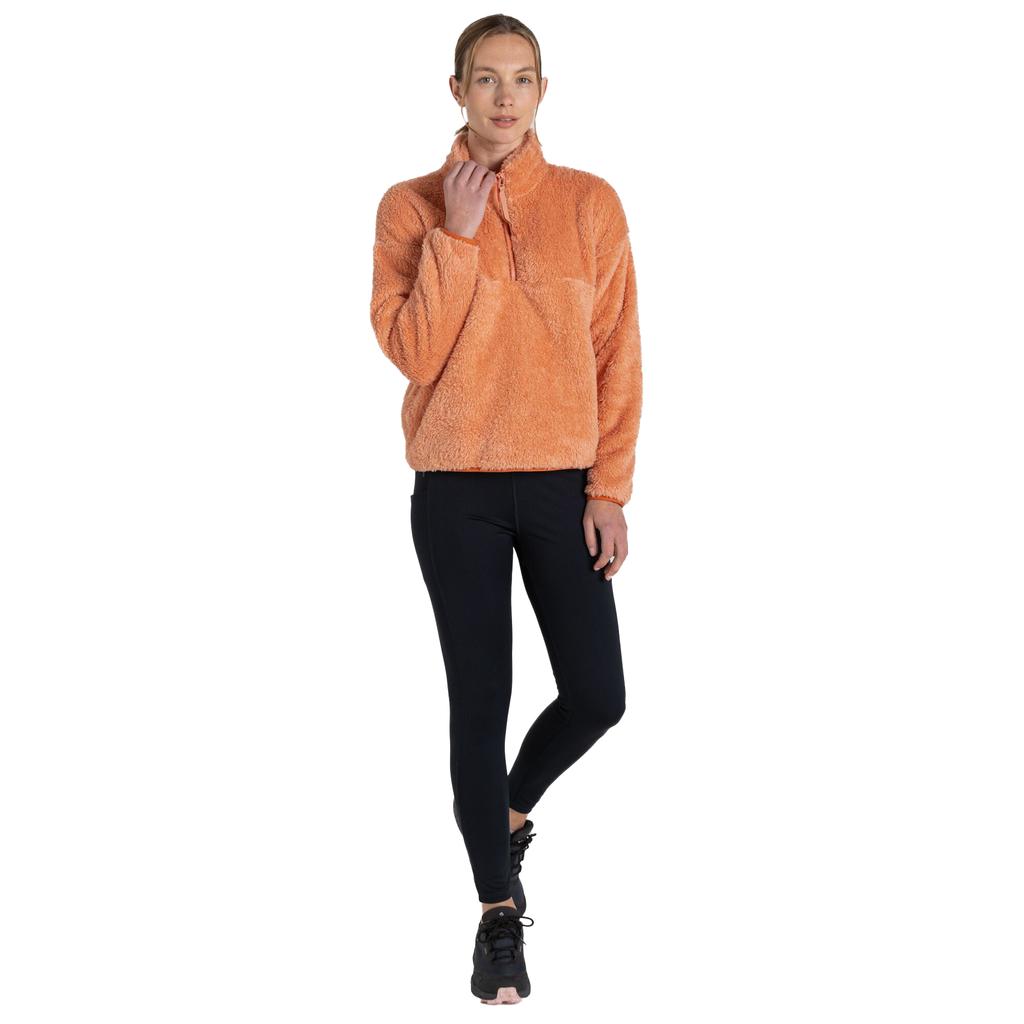 CRAGHOPPERS Womens/Ladies Bron Half Zip Fleece Top