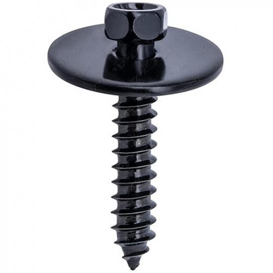 50pcs Fender Liner Bumper Cover Tapping Screw Bolt W710763-S901 Compatible with