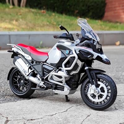 CCA 1:12 BMW R1250 GS Model Alloy Diecast Motorcycle Home Decoration Ornaments Miniature Vehicle Model Children Toy Present