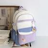 Schoolbag Middle School Student Backpack Cute Cartoon Large Capacity Backpack Junior High School Student Versatile School Bag Campus Style