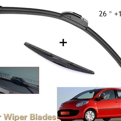 Für Toyota Aygo Peugeot 107 Citroen C1 2005-2010 Scheibenwischer vorne und hinten Wischer
