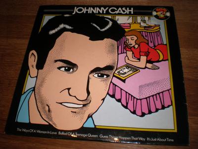 7inch Record JOHNNY CASH - Johnny Cash CEP108 Charly Records 1978 UK Folk Used