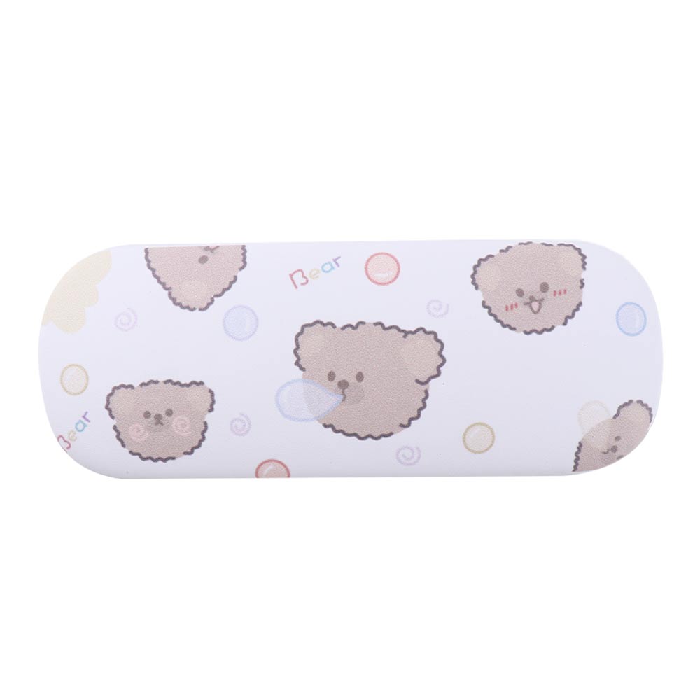 

Teens Eyewear Protector Containers PU Leather Women Cartoon Spectacle Case Glasses Box Eyeglass Hard Box Reading Glasses Case