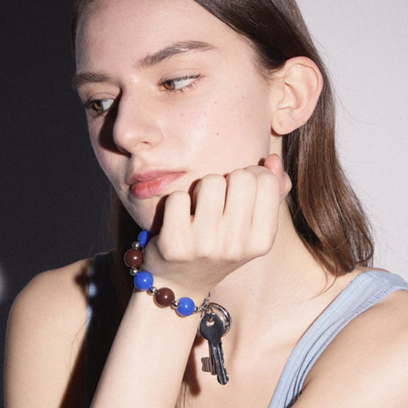 

Melly&Rose [Gift Wrapping] Bracelet Key Ring (307685)_BLUE FREE