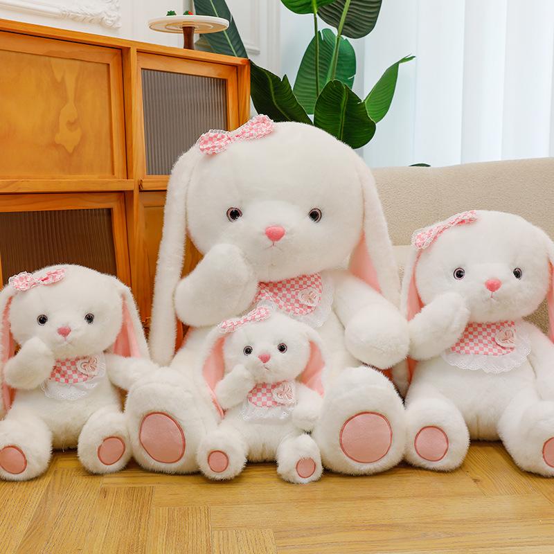 New Teddy Bear Doll Cute Bunny Doll Plush Toy Kitten Rabbit Doll Children Girls Birthday Gift