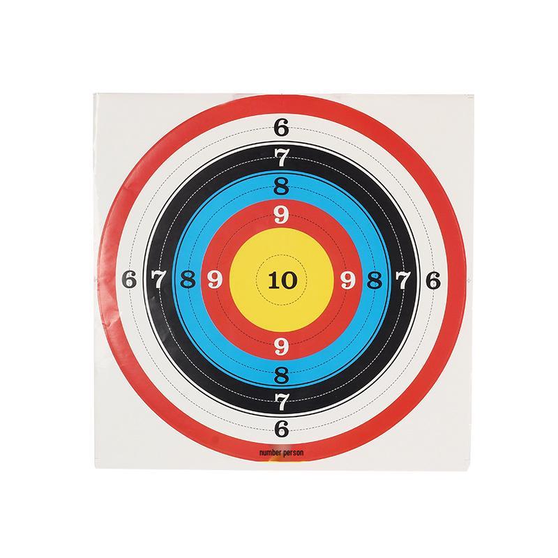 Thickened Suction Cup Archery Target Sticker with Adhesive Backing