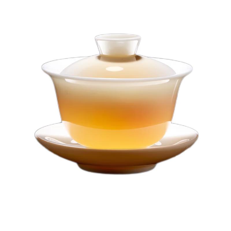 Ba Qian Hang Ceramic Gaiwan Tea Set