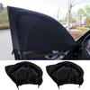 2x Car Front Rear Window Sun Shade Cover Mesh Shield UV Protector Accessories