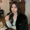WTEMPO Autumn Winter Imitation Fur Solid Color Versatile Plush Coats Women Large Size Loose Casual Warm Jackets