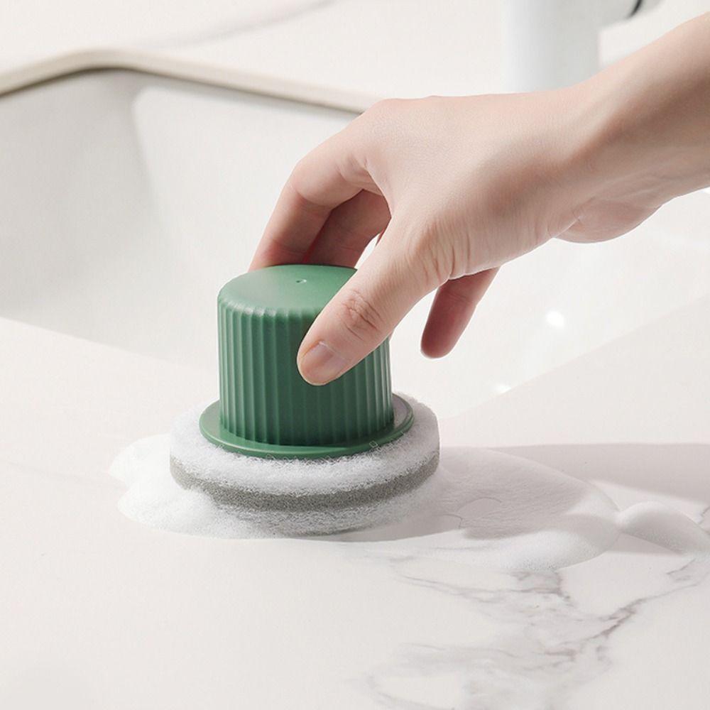 

Cleaning Brush Wash Basin Brush Multi-Surface Sink Cleaning Brush Kitchen Cleaning білий