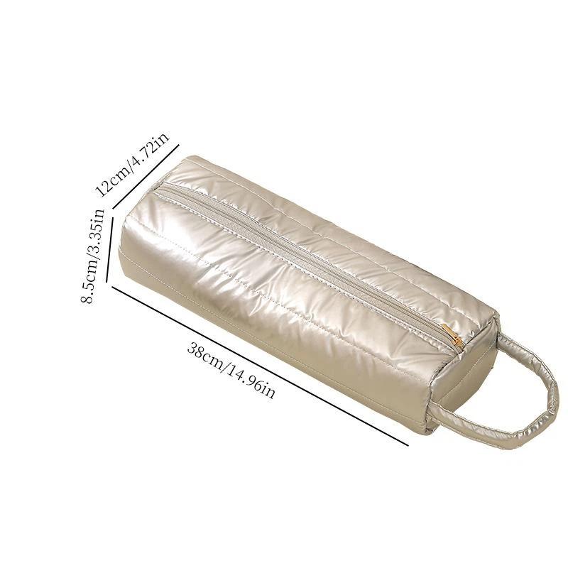 Dustproof Large Capacity Hair Dryer Curler Travel Storage Bag with Handle for Daily Travel Gifting Use
