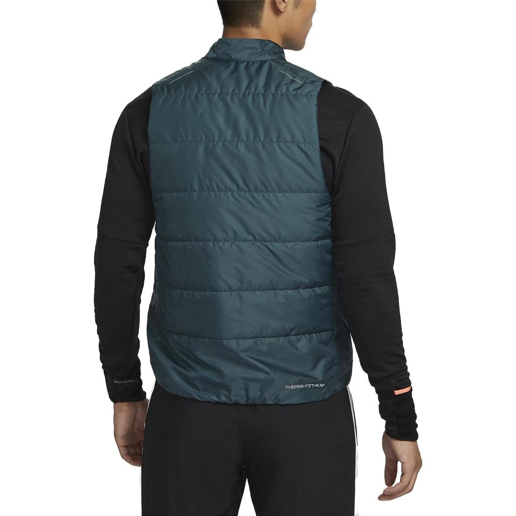 Nike Patterned Half-Zip Vest Men Vests Dark-Blue FB7543-328