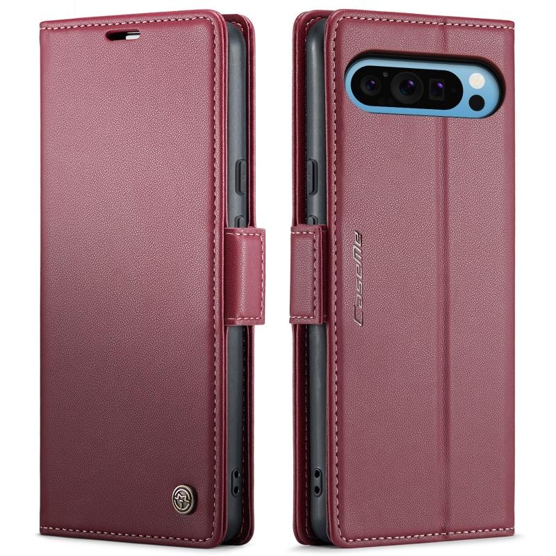 CaseMe PU Leather Magnetic Business Phone Case For Google Pixel 10 Pro XL 9 9a 8 Pro 7A Wallet Flip Case For Google Pixel10Pro