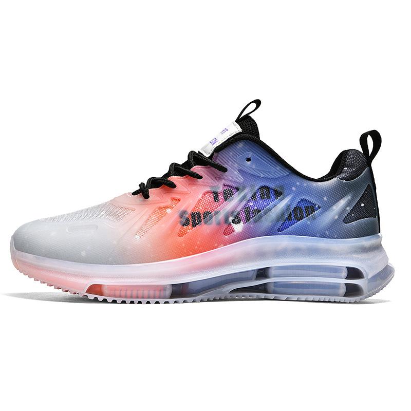 Men's Shoes Coconut Four Seasons New Sports Casual Fashion Running Lightweight Shock Absorbing Air Cushion Men's Thickened Daddy Trendy Shoes