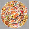 50 Cute Little Fox Autumn Doodle Stickers for Journals, Suitcases & More