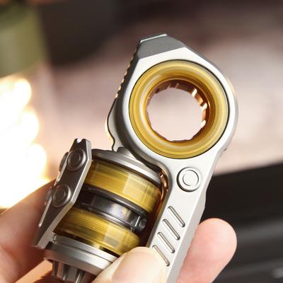 Innovative and Stylish Stainless Steel EDC Fidget Toy Attention Deficit Hyperactivity Disorder Focus Pusher Egg Sensory Toy
