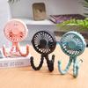 Cart Stroller Fans Portable Outdoor Fan Clip On For Baby USB Rechargeable Handheld Electric Fan For Baby Stroller Fan 3 Speeds