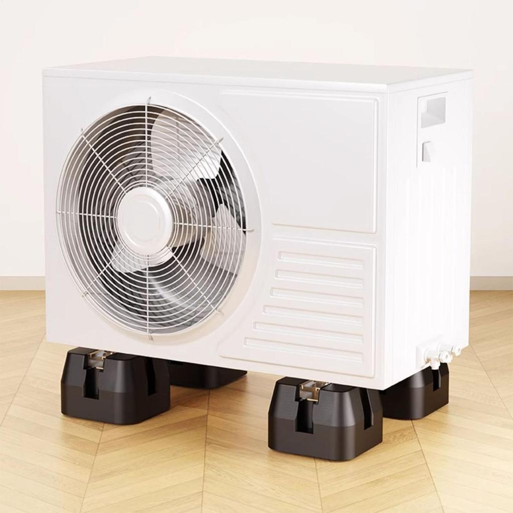 Air Conditioner Bracket Pad Split Air Conditioner Base Pads 4 Pieces Heavy Duty Bracket Mats For 9000-60000 BTU Split System