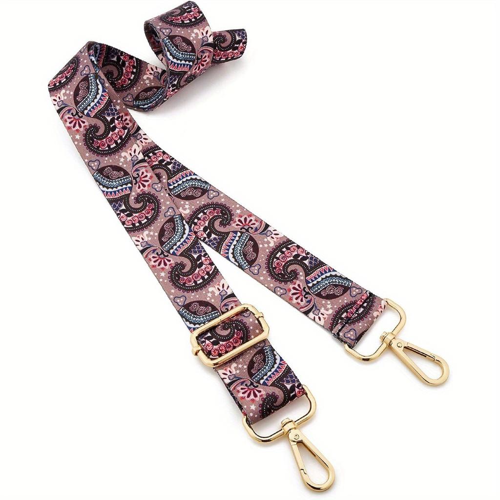 Curea pentru geantă de umăr, model cu dungi reglabile pentru femei, crossbody, bricolaj, îngroșare, modă, nailon, curea nouă pentru geantă