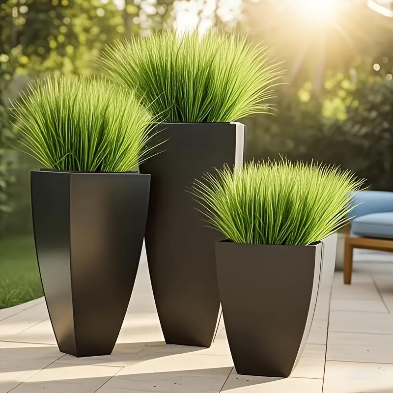 4pcs 19.69" Artificial Onion Grass Plants - Vibrant Green Decor for Home, Weddings, Hotels, Gardens, and Special Events - Seasonal Decoration