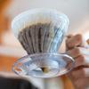 Reusable Resin Coffee Dripper Filter for Pour over Barista Brewing Funnel Filter for 1-2 Cups Coffee Making