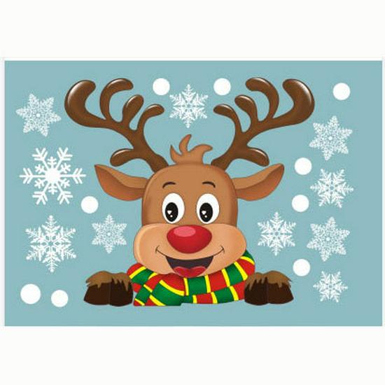 2025 Double-Sided Snowflake Static Glass Stickers - Christmas Window & Wall Decoration