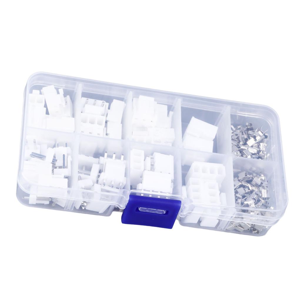 Kit conectori VH3.96 120 BUC 2P‑4P Carcasă 3.96MM Ștecher Pin Drept Soclu Bloc Terminal cu Șurub Conne