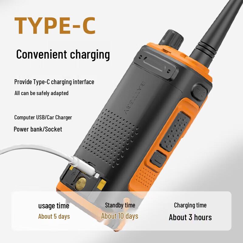Talkie-walkie bi-bande professionnel Baofeng UV-5R (Version CN)