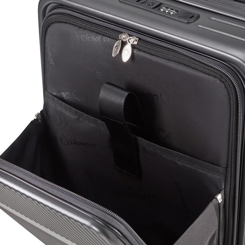 Diplomat Front-Opening Expandable Hardside Luggage
