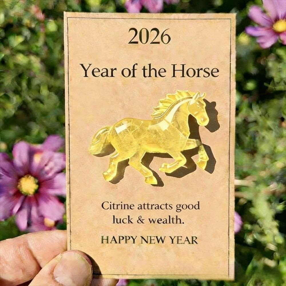 With Card Crystal Horse Figurine Mini Size Handcrafted Lucky Crystal Figurine Clear Crystal Turquoise Horse Figurine