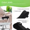 HHO-Memory Foam Armrest Cushion 2Pcs For Office Gaming Chairs Ergonomic Design Elbow Support Pressure Relief Pad