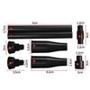 Watering Nozzle head Sprinklers Pool Tip 8pcs Set Black Home Multifunctional