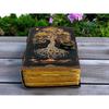 Grimoire Leather Journal Blank Spell Book of Shadows Leather Large Photo Album