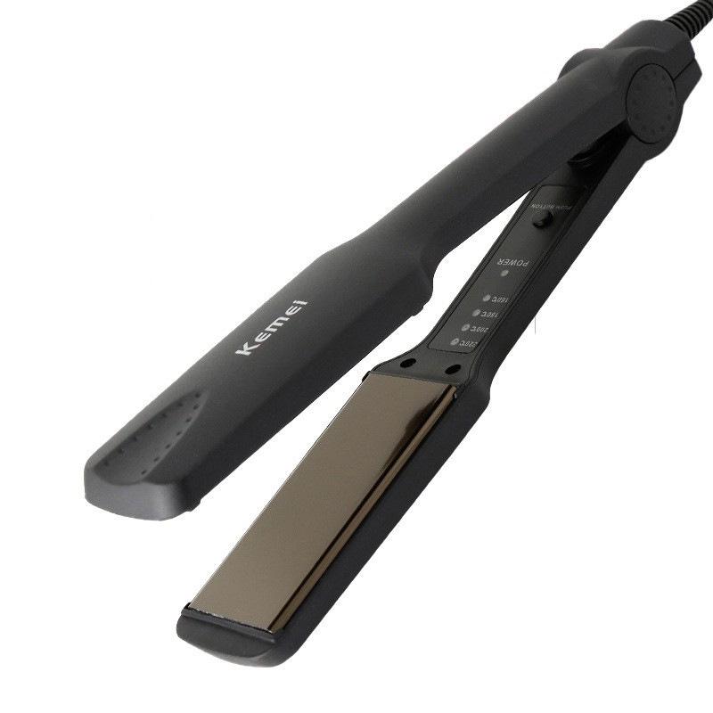 

Kemei KM-329 Hair Straightener: Ceramic, Fast Heating, Constant Temperature, Damage-Free, Women s Electric Straightening Iron.