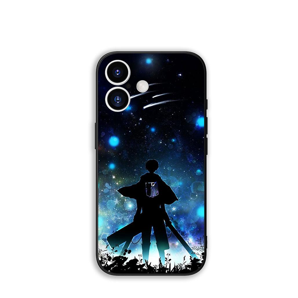 

Phone Cover Levi Attacks on titan Eren Jaeger Casing for Xiaomi Redmi Note 14 12 13 ProPlus A4 A3 Pro Plus 12C 13C 14C 5G + Case Redmi Note 13 Pro 4G