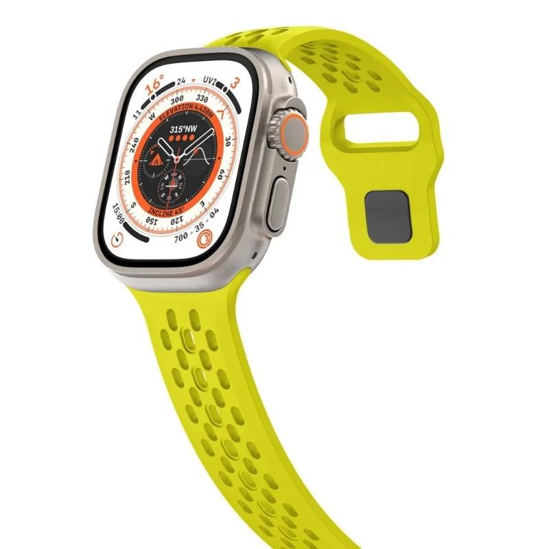 Silicone Strap for Apple Watch Band Ultra 3 2 49mm 11 10 46mm 42mm 9 8 7 45mm 41mm Bracelet iWatch 6 5 SE 3 44 40mm Series Band