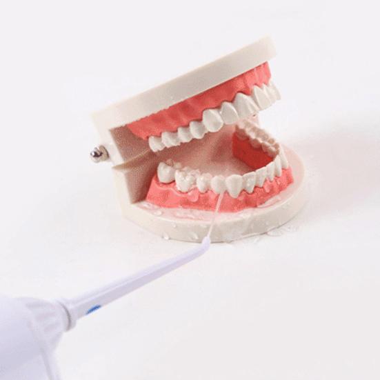 Elektronická vodní dentální nitěnka 200ML IPX7 Vodotěsné nastavitelné rovnátka Čištění zubů ústní irigátor Domácí cestování Přenosný ruční čistič zubů