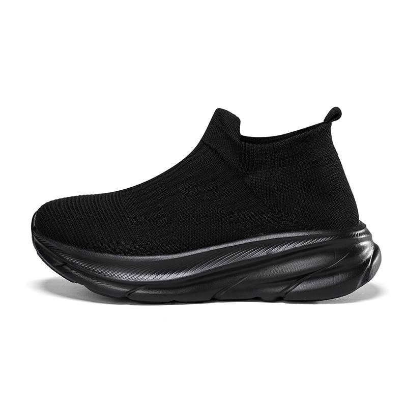 

Кроссовки унисекс 36-45, обувь на платформе, дышащая повседневная спортивная прогулочная обувь для мужчин 45 чёрный