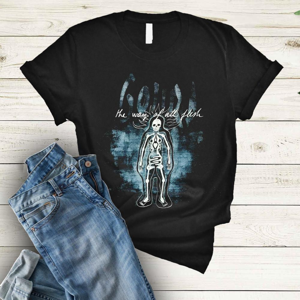 

New Popular Gojira The Way of All Flesh Album Short Sleeve Men S-5XL Shirt K496 Unisex T-Shirt XXL