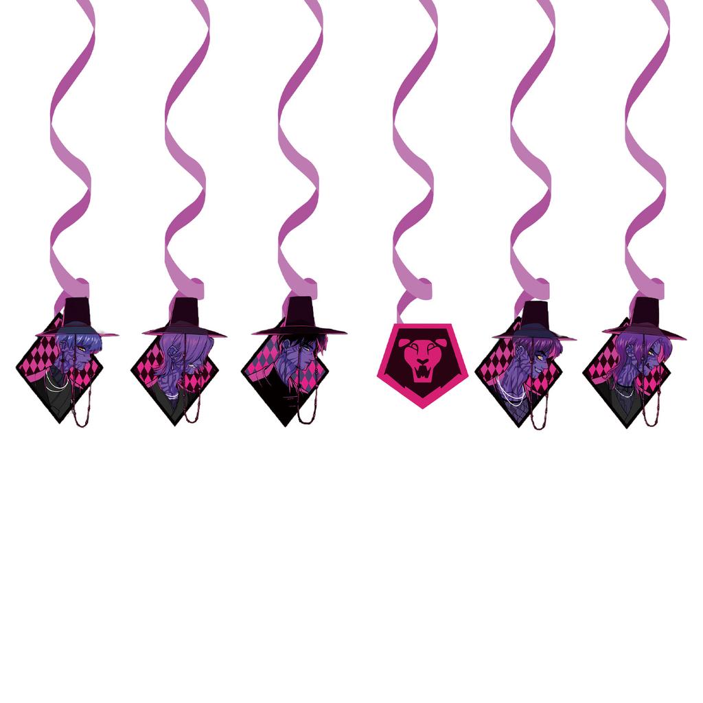 Saja Boys kpop Cazadores de Demonios Merch Set de Decoración para Fiesta Topper para Tarta Globos Fondos de Cumpleaños Suministros para Disfraces Geniales para Niños Fiesta