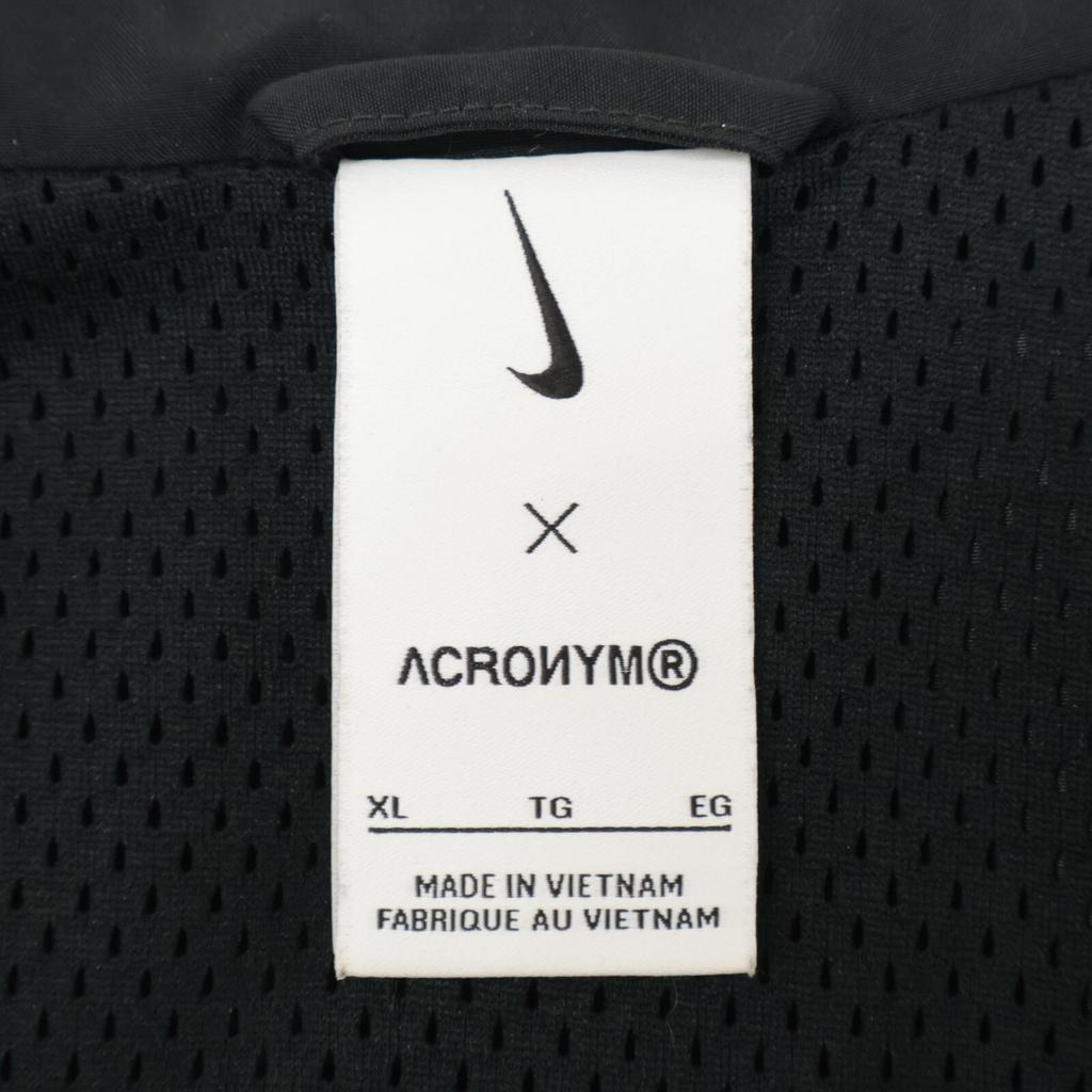 NIKE xACRONYM CZ4669-010 Woven Jacket Jacket XL blackUsed