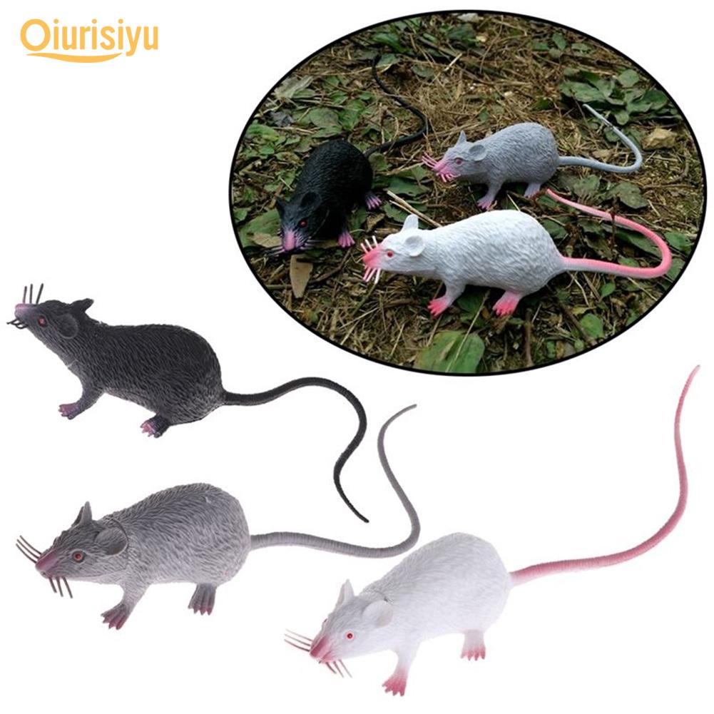 1 Stück Kunststoff Ratten Maus Modell Figuren Spielzeug