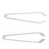 Fish Bone Tweezers Stainless Steel Flat and Slant Tweezers Pliers Remover Tool for Kitchen