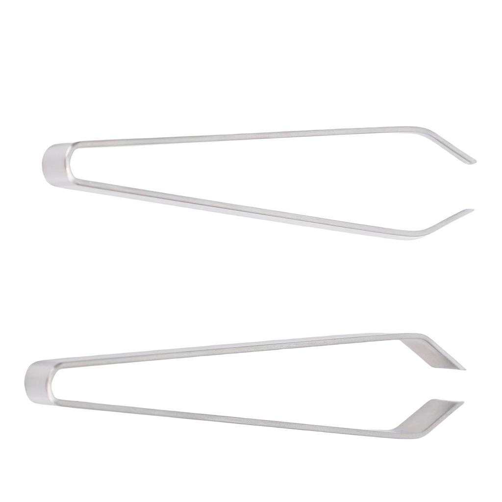 Fish Bone Tweezers Stainless Steel Flat and Slant Tweezers Pliers Remover Tool for Kitchen