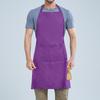 Korean-Style Custom Logo Neck Apron for Baking, Kitchen, Restaurant, and Coffee Shop