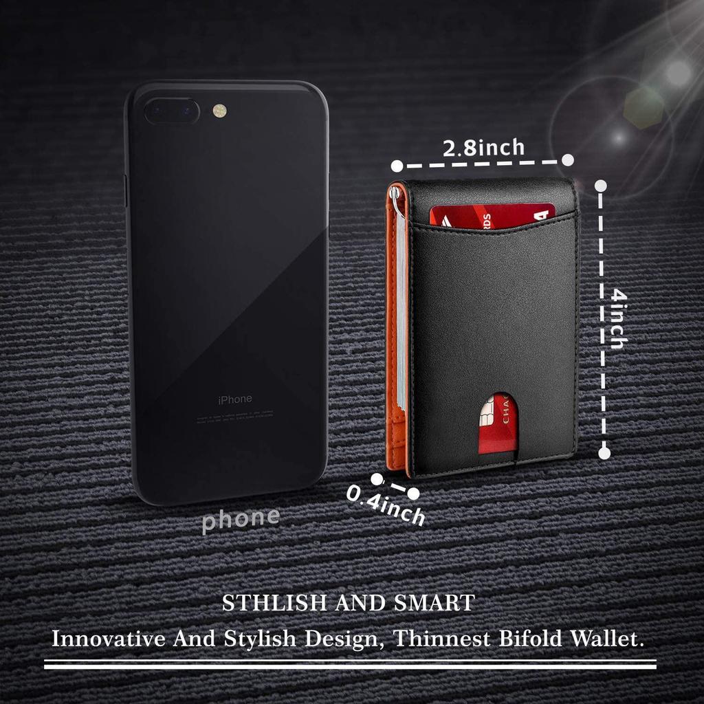Cross-border RFID Carbon Fiber Minimalist Wallet with Multi-Card Slots