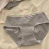 Relax: 7A Extended Pure Cotton Mid-Waist Soft Girls' Underwear - New Style Triangle Briefs