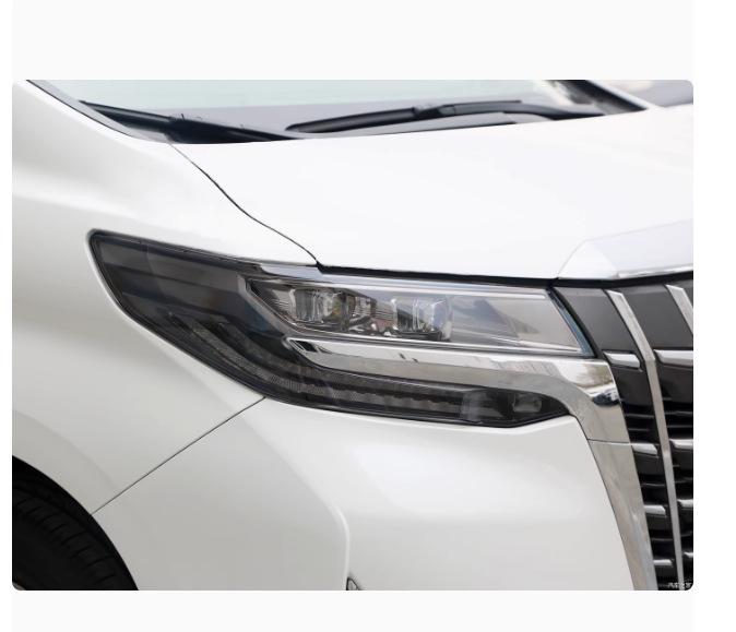Toyota Alphard Headlight Cover Lens for 18-21 Models