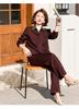 Sophisticated Spring & Autumn Two-Piece Set for Middle-Aged and Elderly Women - 2026 New Style Lapel Shirt Set
